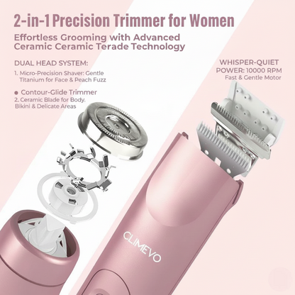 Climevo 2-in-1 Bikini Trimmer
